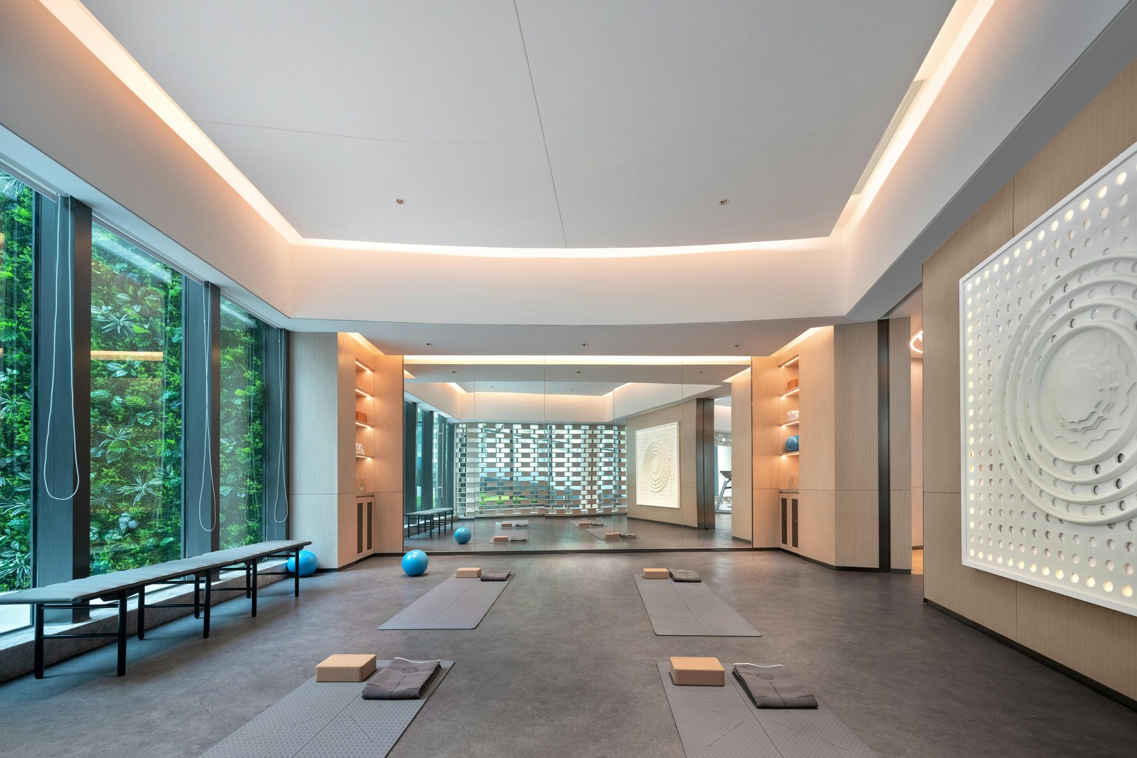Tatva Yoga Studio interior, Banjara Hills